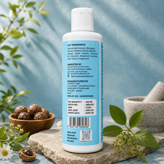 Buy Two Bottle of Bhimal Herbal Anti Dandruff Shampoo