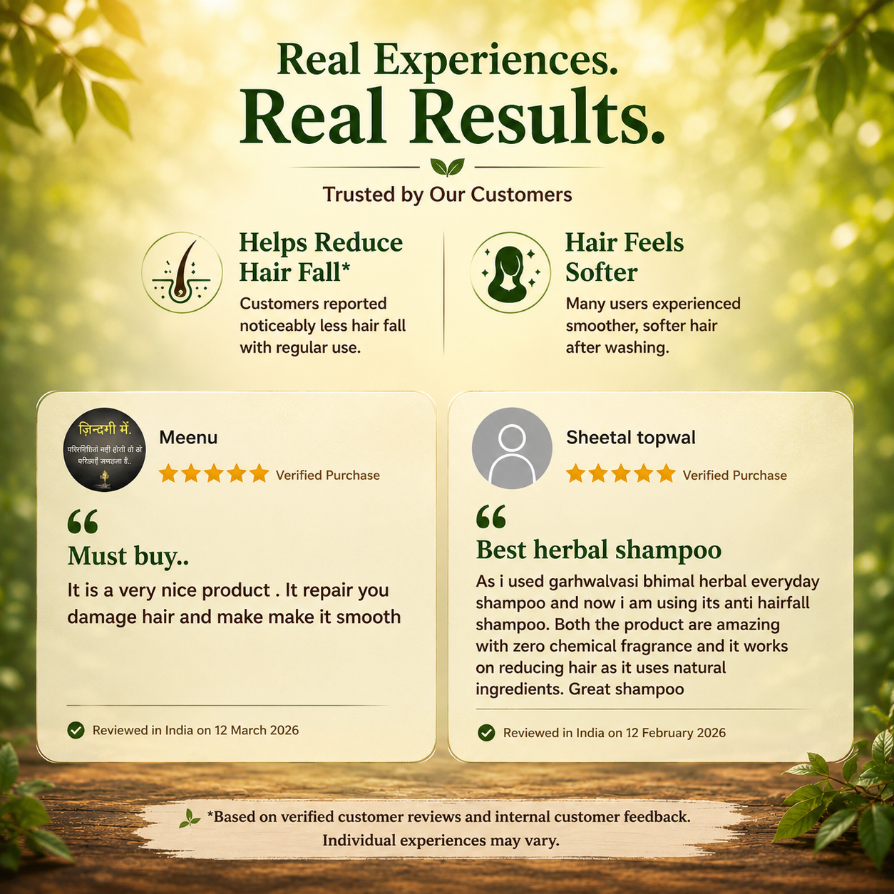 Buy Two Bottle of Bhimal Herbal Anti Hairfall Shampoo